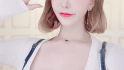 요고요고  겨우디 아프리카에서 방송했던 BJ 겨울 시절 긴 머리