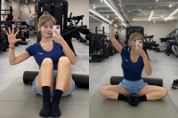 맹승지, 다리 확 벌리고 코믹 포즈해도 예쁘면 어떡해…장난꾸러기 건강미 여신