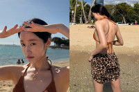 노윤서, 청순 슬렌더인 줄 알았는데 반전 야생 섹시…와일드한 비키니 핏